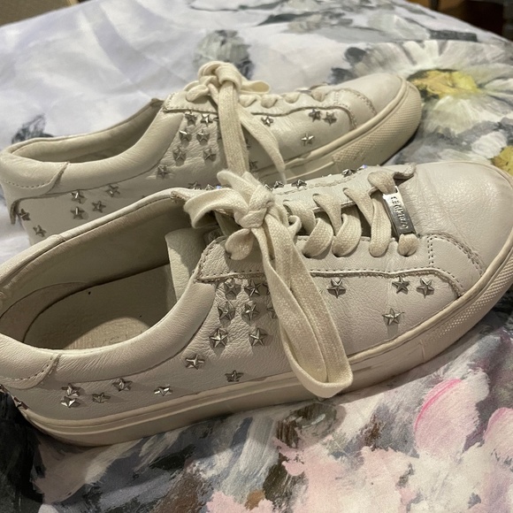 J/SLIDES NYC white leather sneakers - Picture 2 of 4